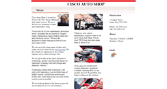 Desktop Screenshot of ciscoautoshop.com